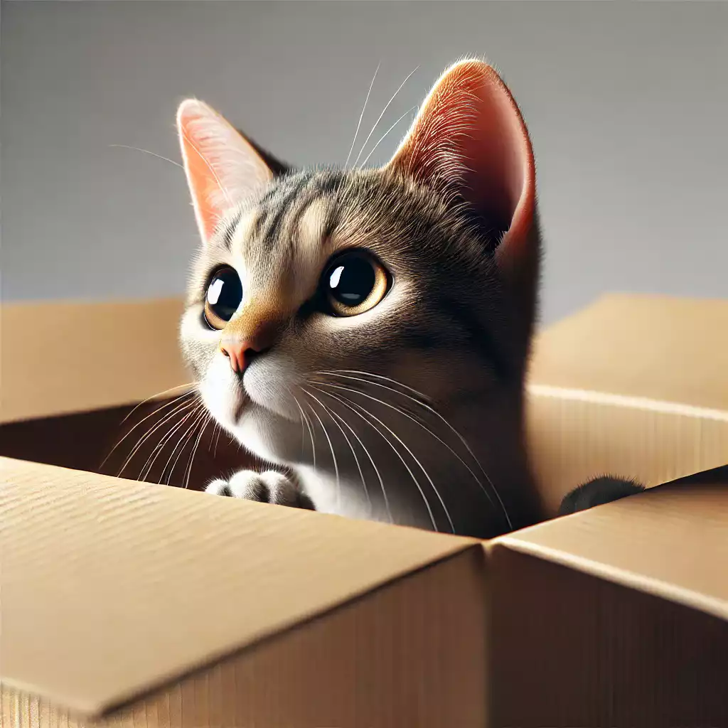 Chat en sécurité dans une boîte